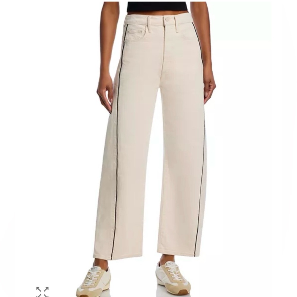 Mother Lil Half Piped Ankle Jean